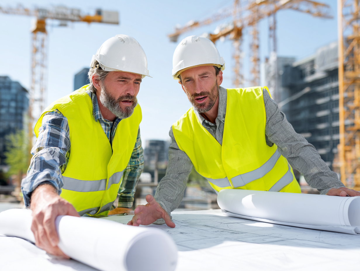 Mobile dashboard showing project progress